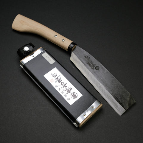 Ajikataya Old Style Hatchet 180mm Oak Handle (Single Bevel)