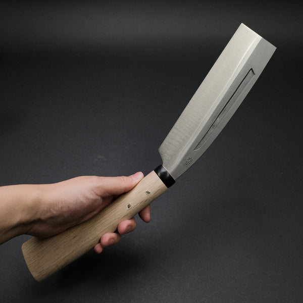 Ajikataya Old Style Hatchet 180mm Oak Handle (Single Bevel)