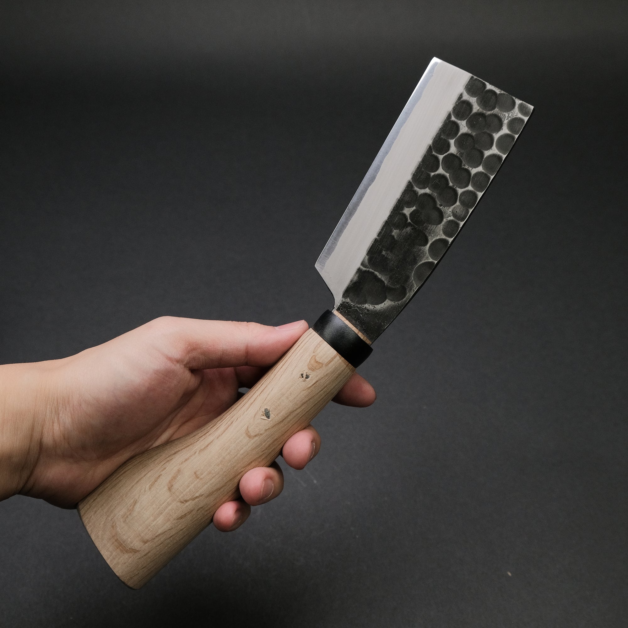 Ajikataya Tsuchime Hatchet 105mm Oak Handle (Double Bevel)