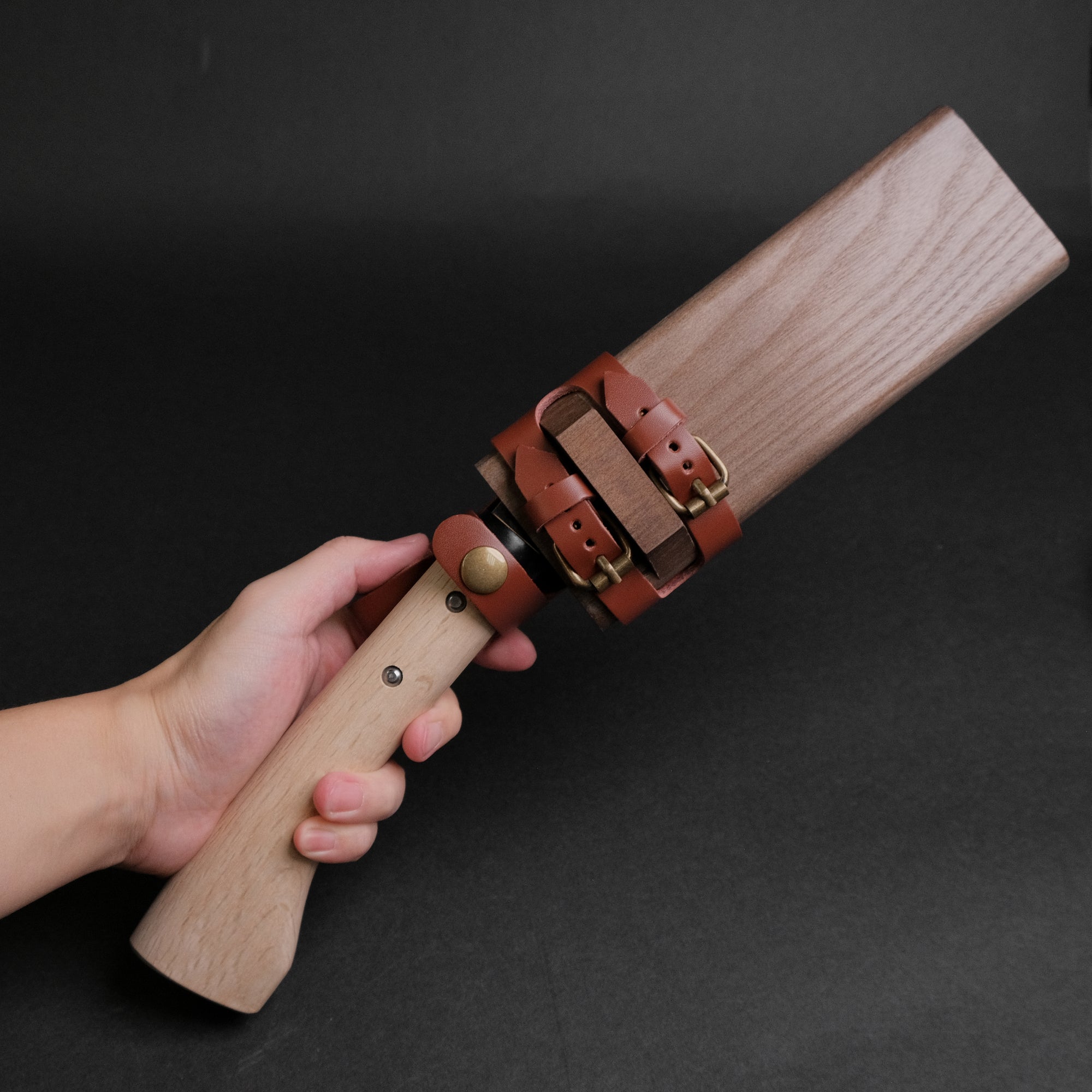 Ajikataya Tsuchime Hatchet 165mm Oak Handle (Double Bevel)