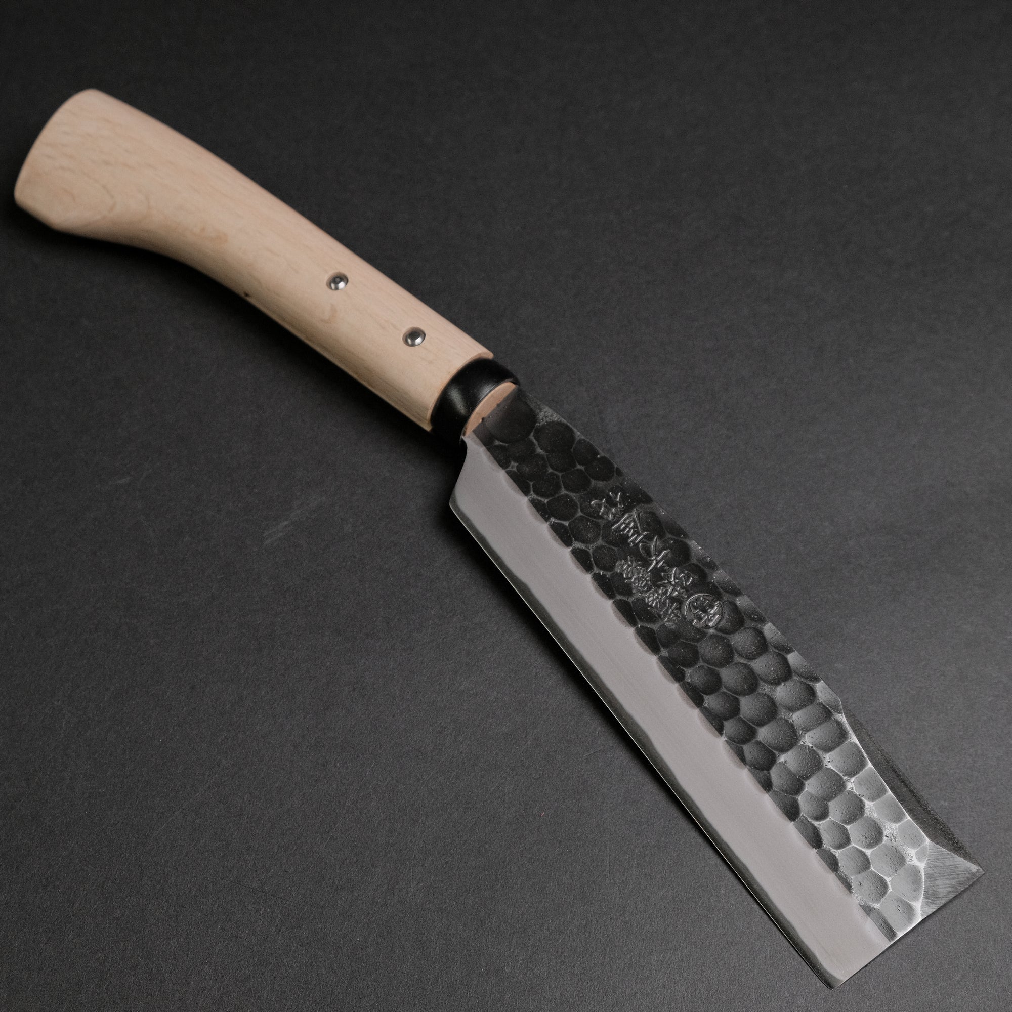 Ajikataya Tsuchime Hatchet 165mm Oak Handle (Double Bevel)