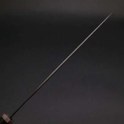 Ajikataya White #2 Matsuba Damascus Gyuto 210 Ebony x Stabilizedwood Handle (#12)