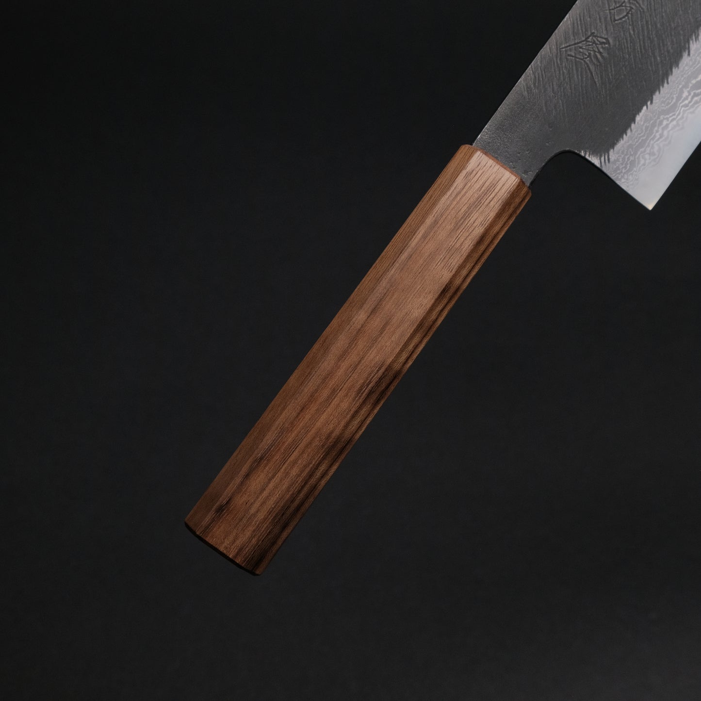 Ajikataya White #2 Matsuba Damascus Nakiri 180 Obankole Handle (#18)