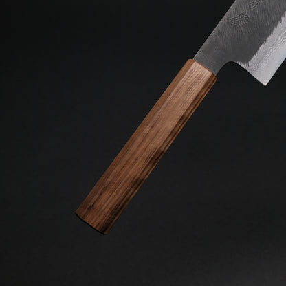 Ajikataya White #2 Matsuba Damascus Nakiri 180 Obankole Handle (#18)
