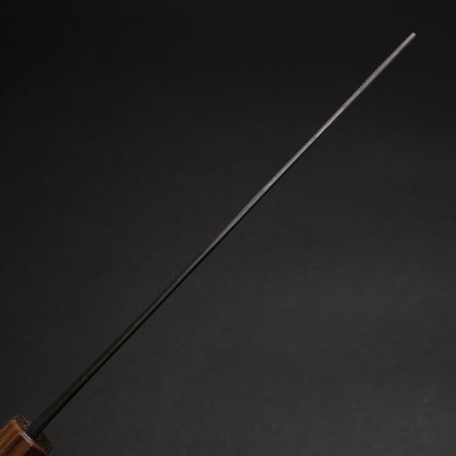 Ajikataya White #2 Matsuba Damascus Nakiri 180 Obankole Handle (#18)