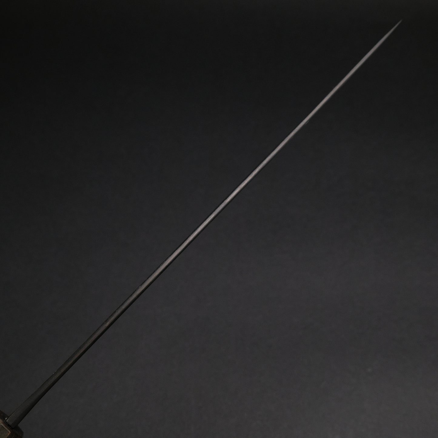 Ajikataya White #2 Matsuba Damascus Sujihiki 270 Ebony x Stabilizedwood Handle (#05)