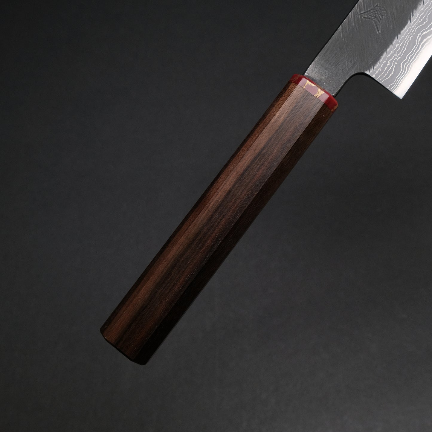 Ajikataya White #2 Matsuba Damascus Sujihiki 270 Ebony x TQP Handle (#03)