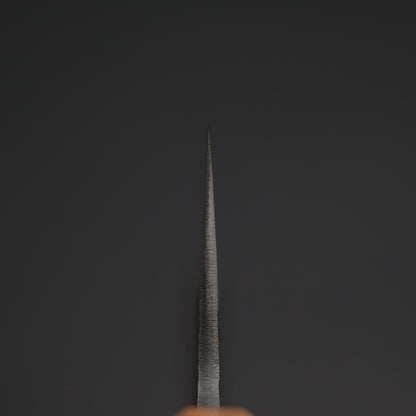 Ajikataya White #2 Nashiji Damascus Gyuto 210 Olive/ Resin Handle (#46)