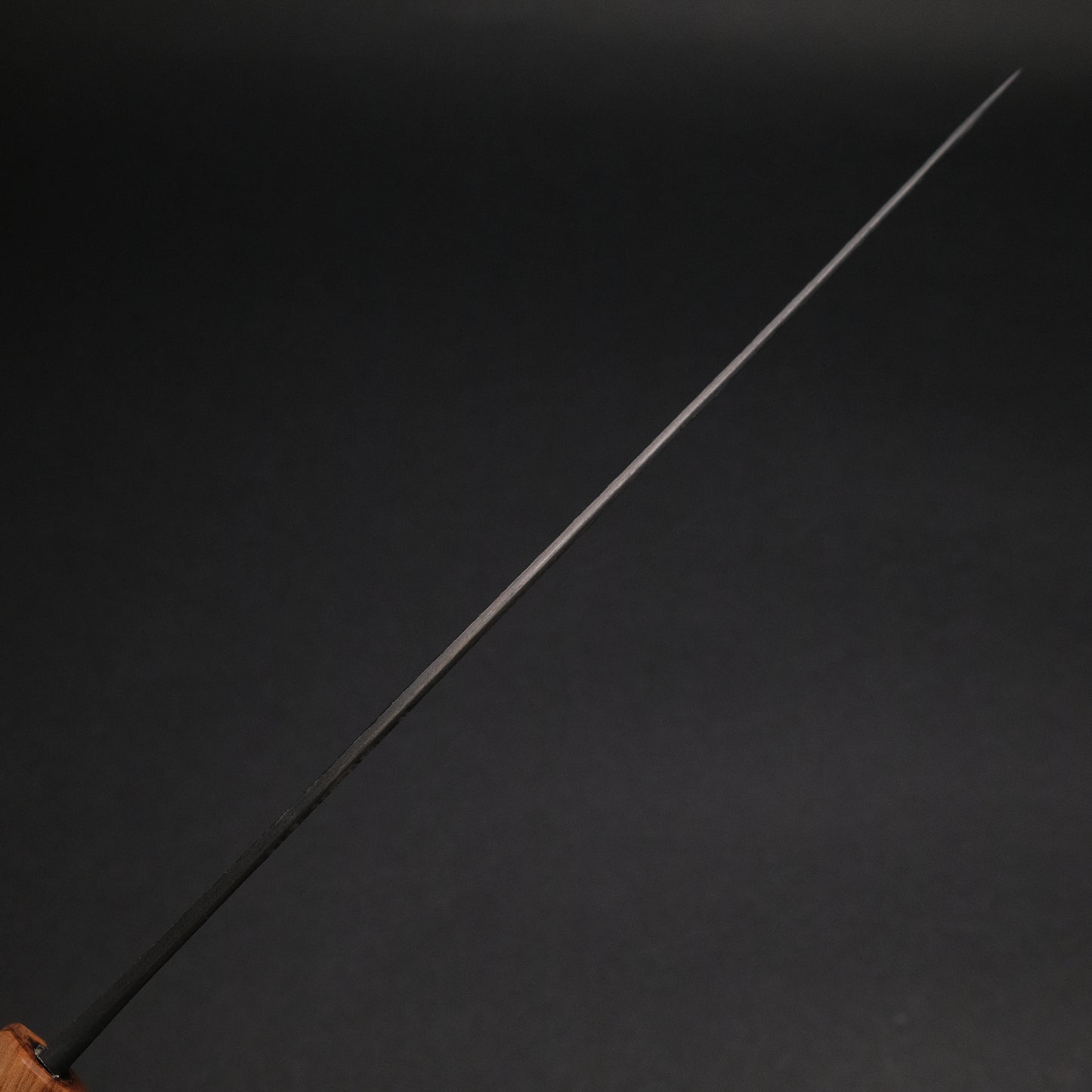 Ajikataya White #2 Nashiji Damascus Gyuto 240 Olive/ TQPRV Handle (#43)