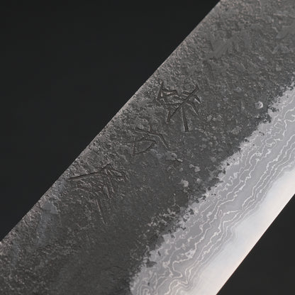 Ajikataya White #2 Nashiji Damascus Gyuto 240 Olive/ TQPRV Handle (#43)