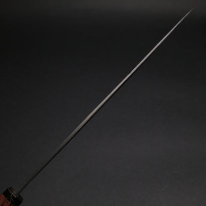 Ajikataya White #2 Nashiji Damascus Gyuto 240 Rosewood x TQP Handle (#42)