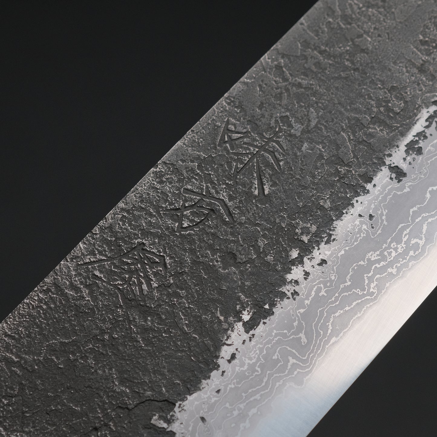 Ajikataya White #2 Nashiji Damascus Gyuto 240 Rosewood x TQP Handle (#42)