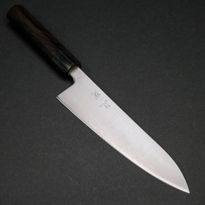 Akifusa Blue Super Gyuto 180mm Rosewood Handle