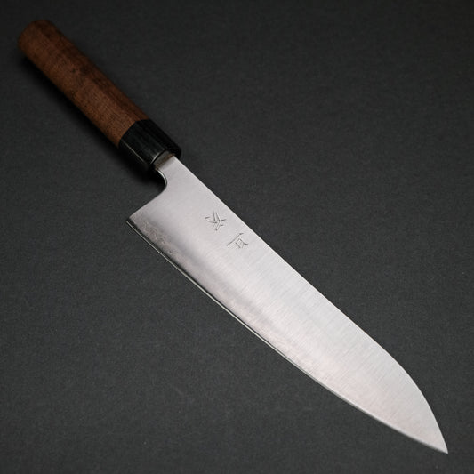 Akifusa Blue Super Gyuto 210mm Kebony Handle