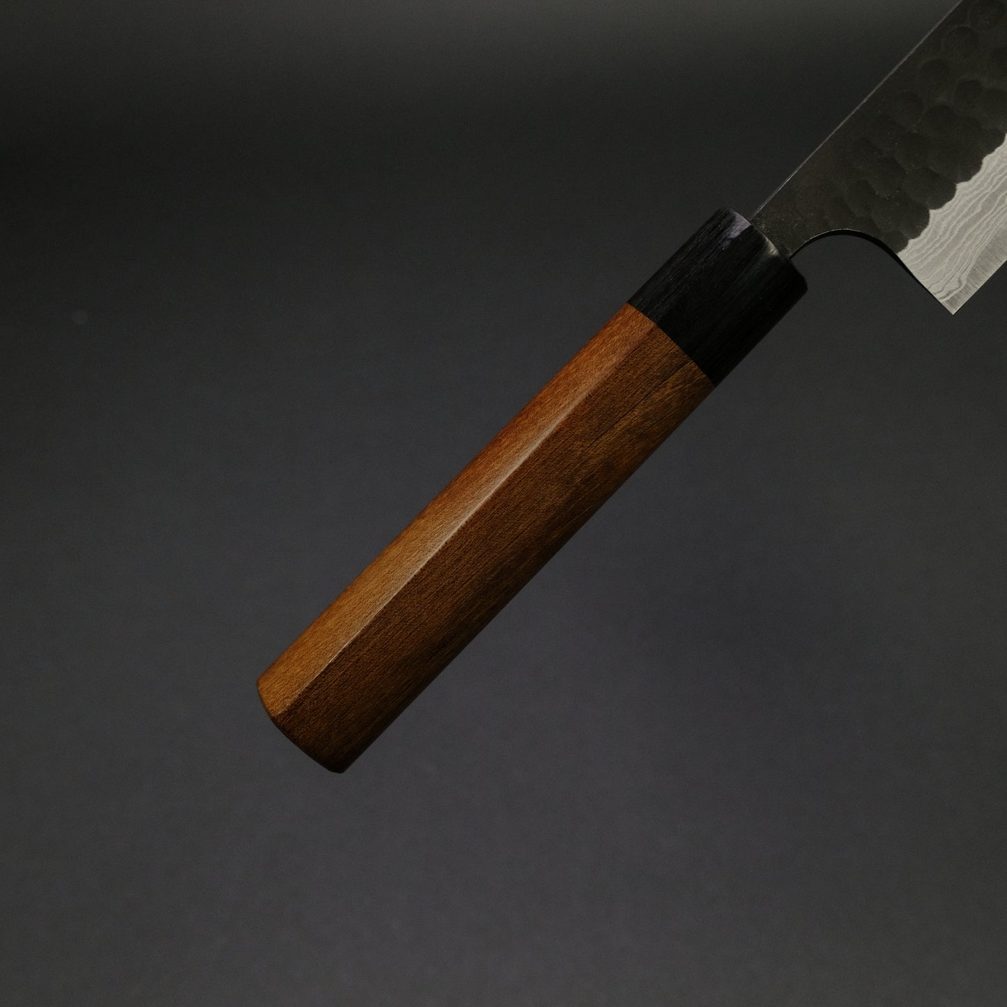 Akifusa Blue Super Steel Kurouchi Sujihiki 270mm Ebony Handle