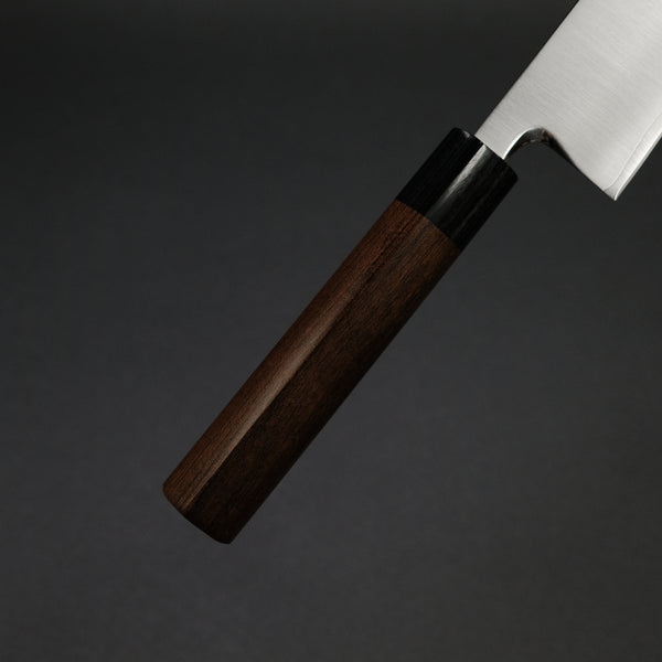 Akifusa Powder Metal Steel Gyuto 210mm Ebony Handle