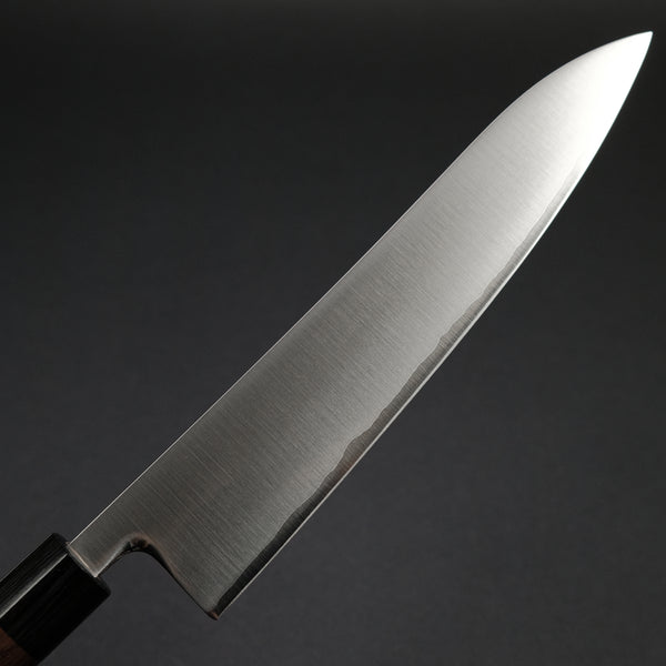 Akifusa Powder Metal Steel Gyuto 240mm Ebony Handle