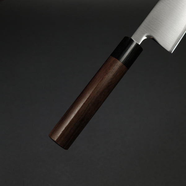 Akifusa Powder Metal Steel Gyuto 240mm Ebony Handle
