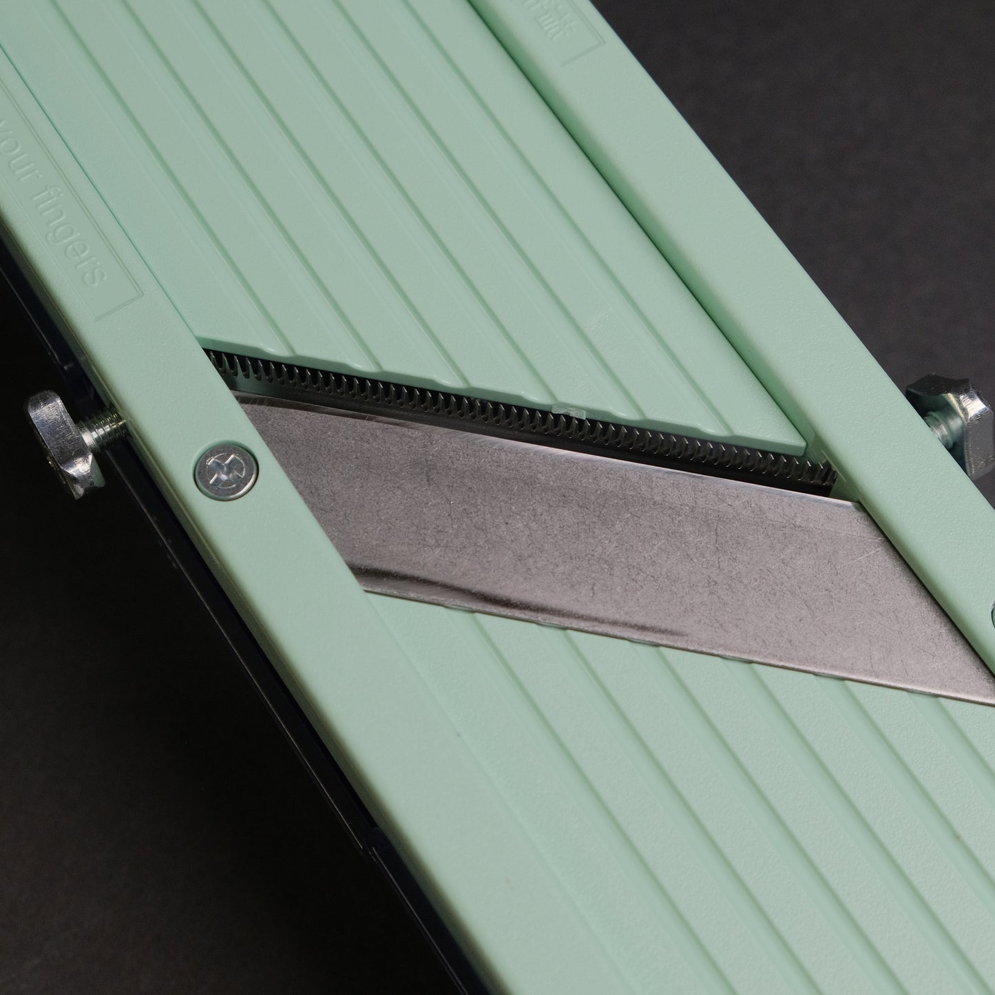 Benriner Mandolin Slicer 64mm with Catch Tray (Green)