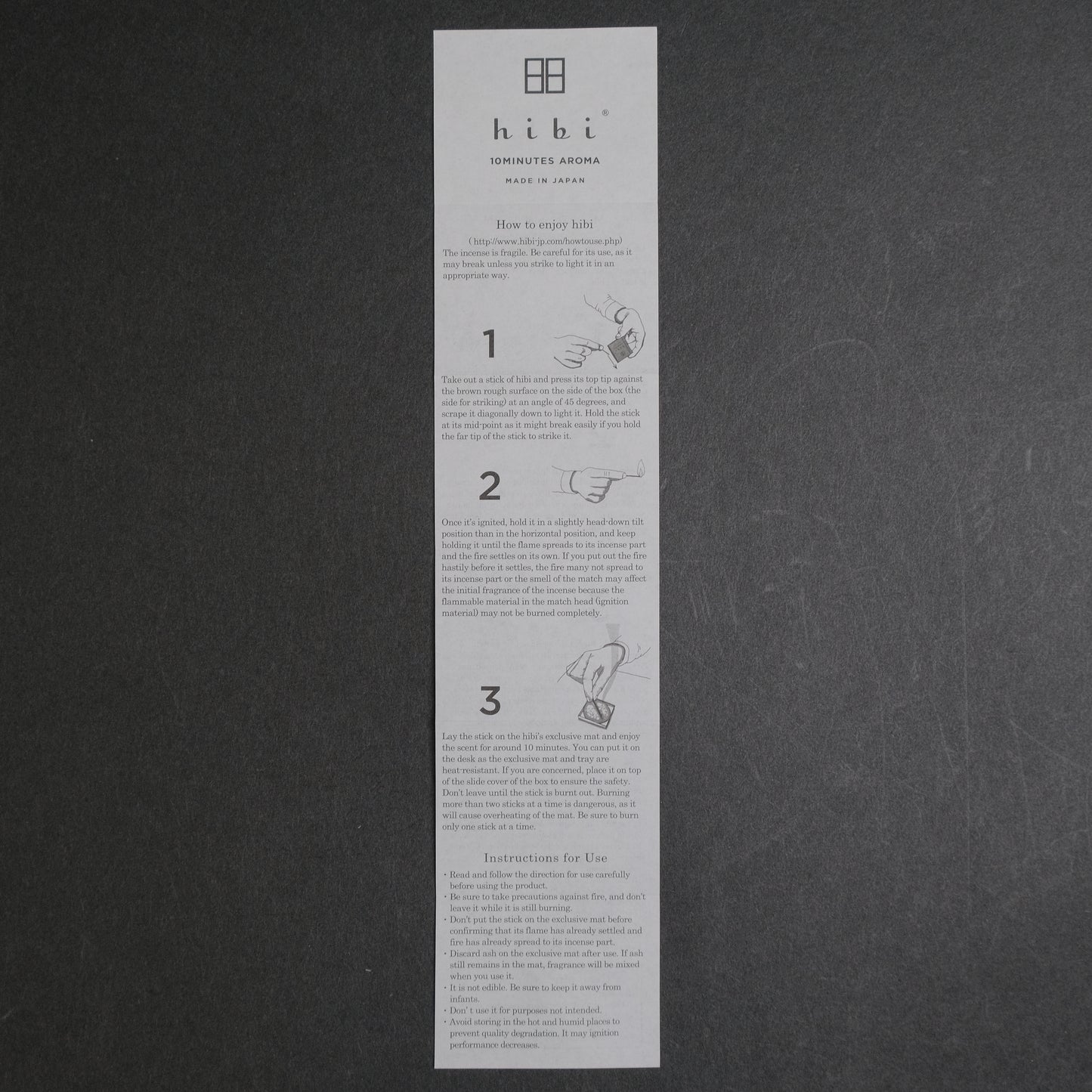 hibi Incense