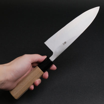 Hitohira Tanaka Manzo White #2 Deba 165mm Ho Wood Handle (Saya)