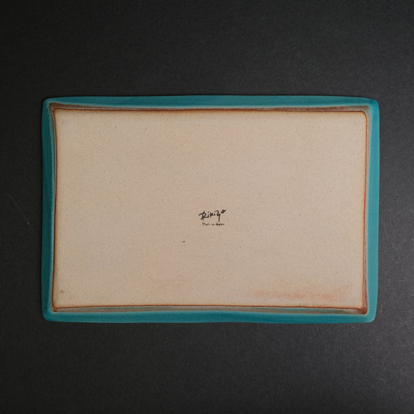 Komon Kasama Ware Rikizo Shitsurae Chokaku Plate
