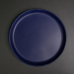 Komon Kasama Ware Rikizo Blue Plate