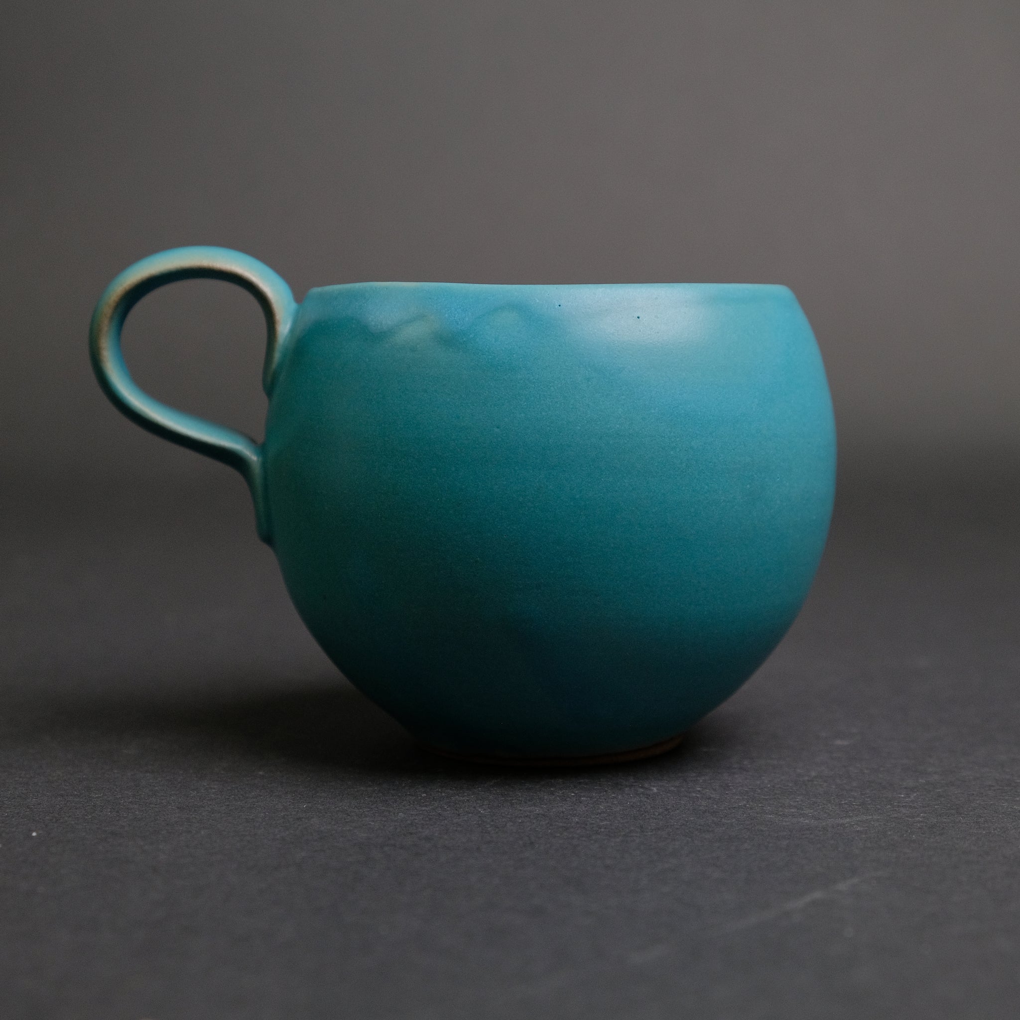 Komon Kasama Ware Rikizo Blue Mug