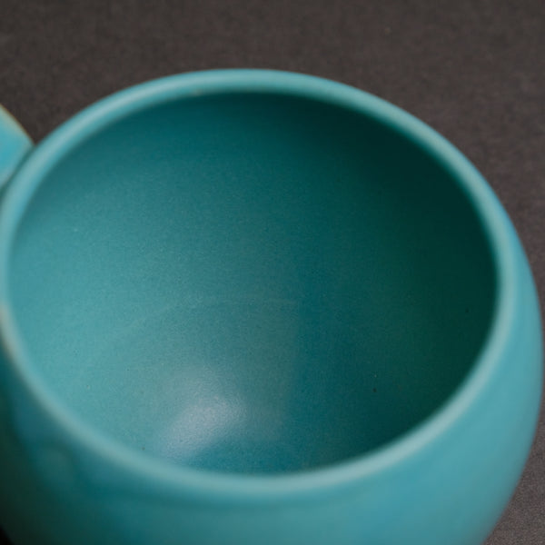 Komon Kasama Ware Rikizo Blue Mug