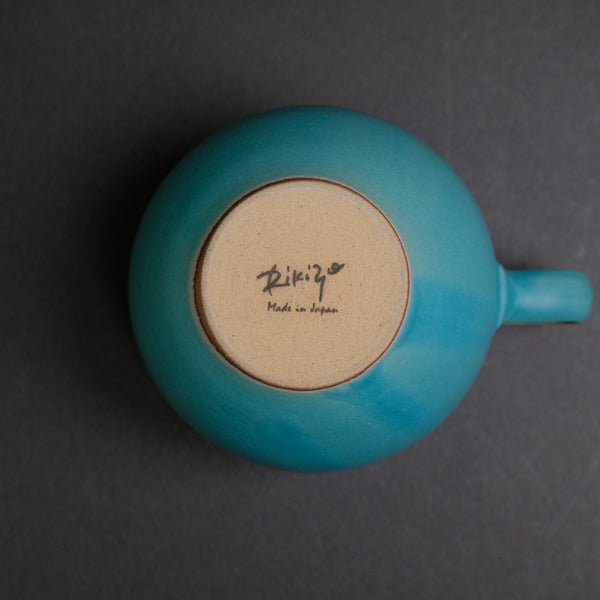 Komon Kasama Ware Rikizo Blue Mug