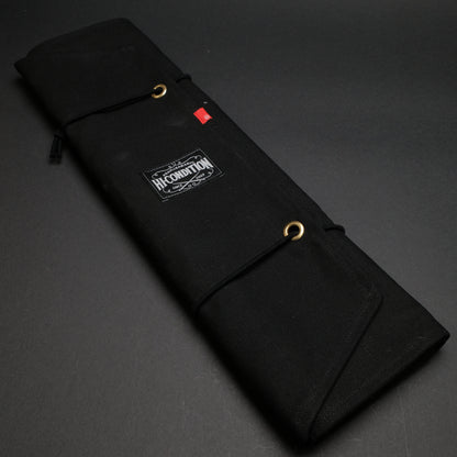 HI-CONDITION Hanpu Canvas 9 Pockets Knife Roll (Various Colors)