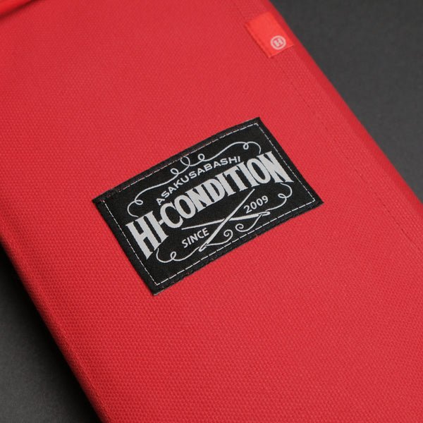 HI-CONDITION Hanpu Canvas 9 Pockets Knife Roll (Various Colors)
