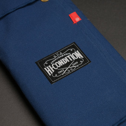 HI-CONDITION Hanpu Canvas 9 Pockets Knife Roll (Various Colors)