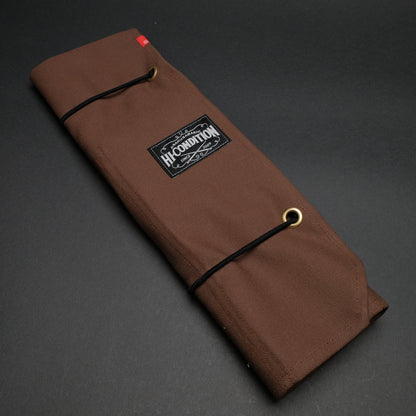 Hi-Condition Hanpu Canvas 6 Pockets Knife Roll (Various Colors)