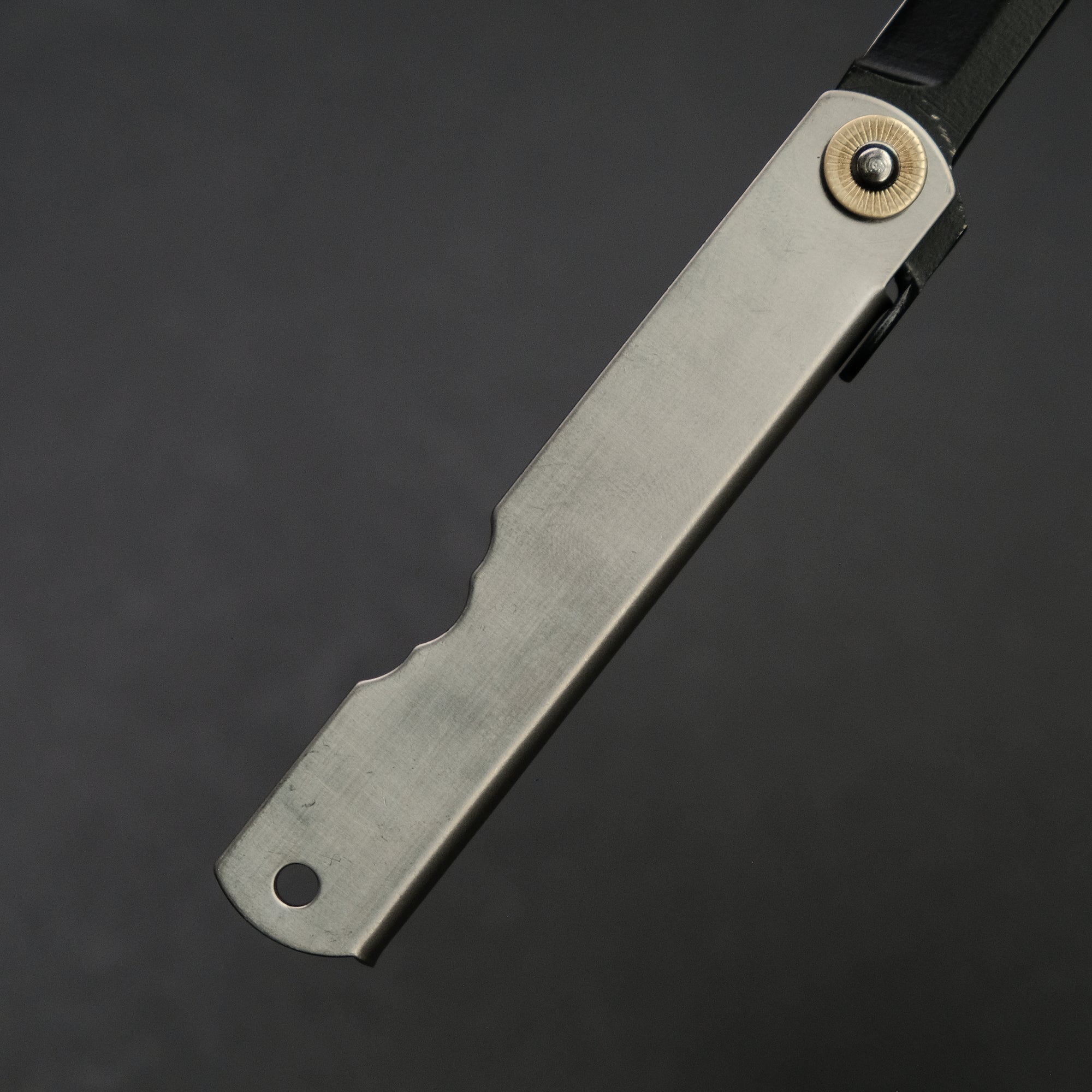 Higonokami Custom Folding Knife Large Titanium Handle (