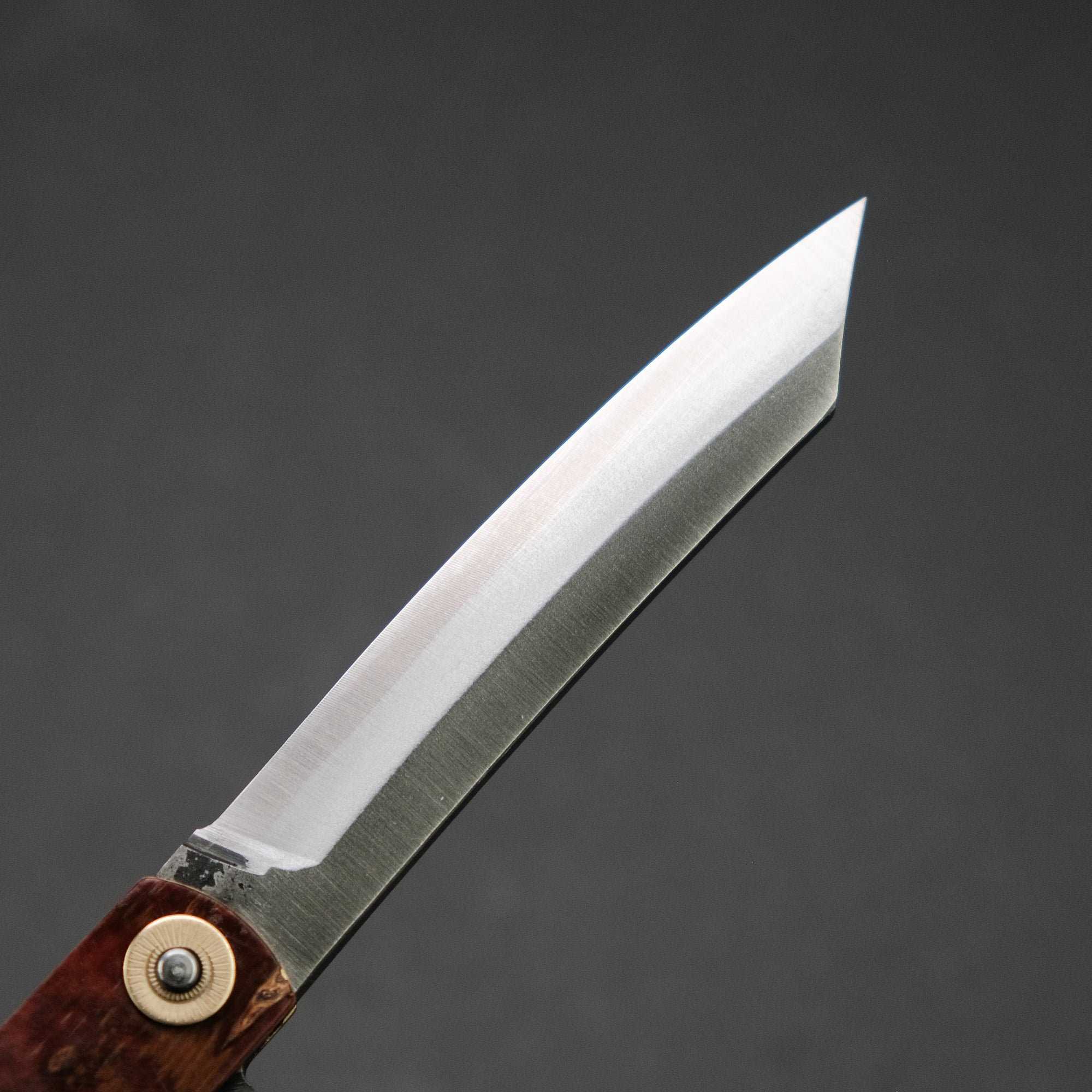 Higonokami Custom Folding Knife X Large Sakura Skin Handle (