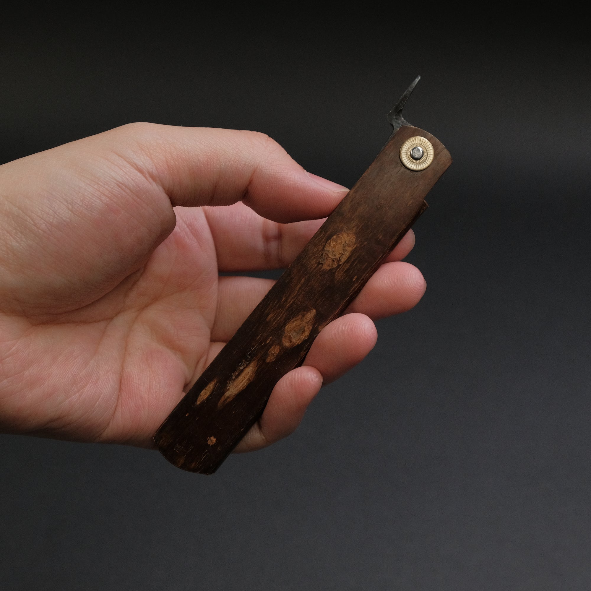 Higonokami Custom Folding Knife X Large Sakura Skin Handle (