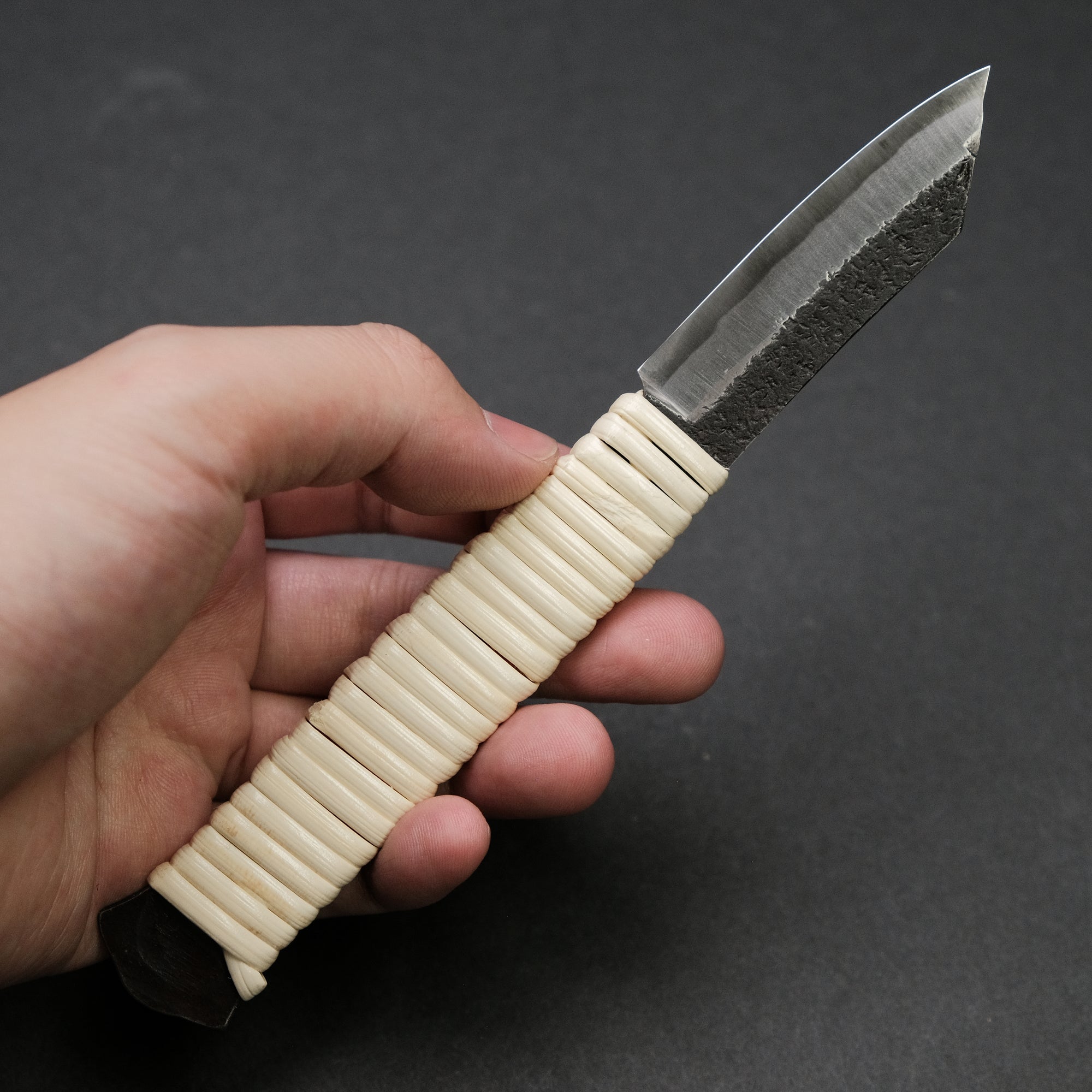 Higonokami Kiridashi Fixed Blade Rattan Handle (Kaku)