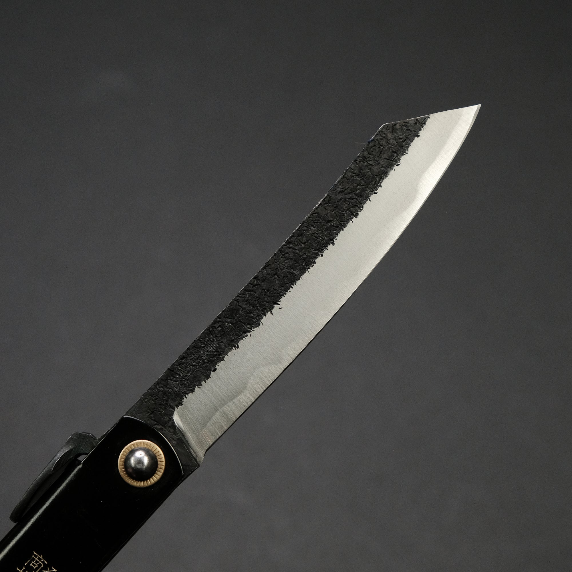 Higonokami Motosuke Folding Knife X Large Brass Handle (