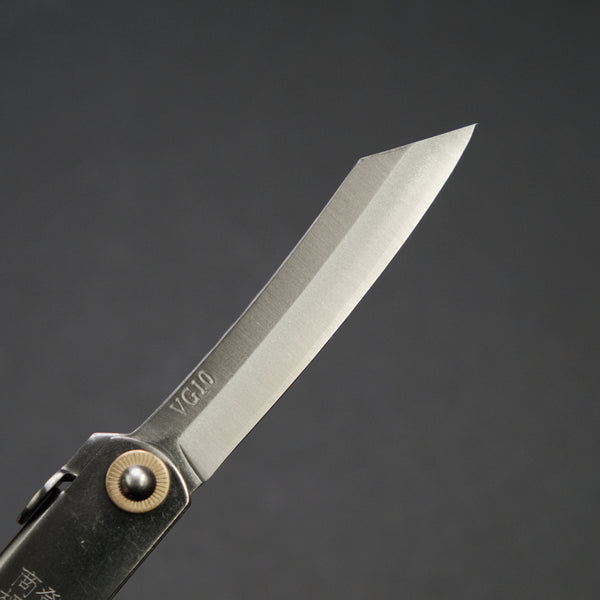 Higonokami VG10 Folding Knife Large Stainless Handle