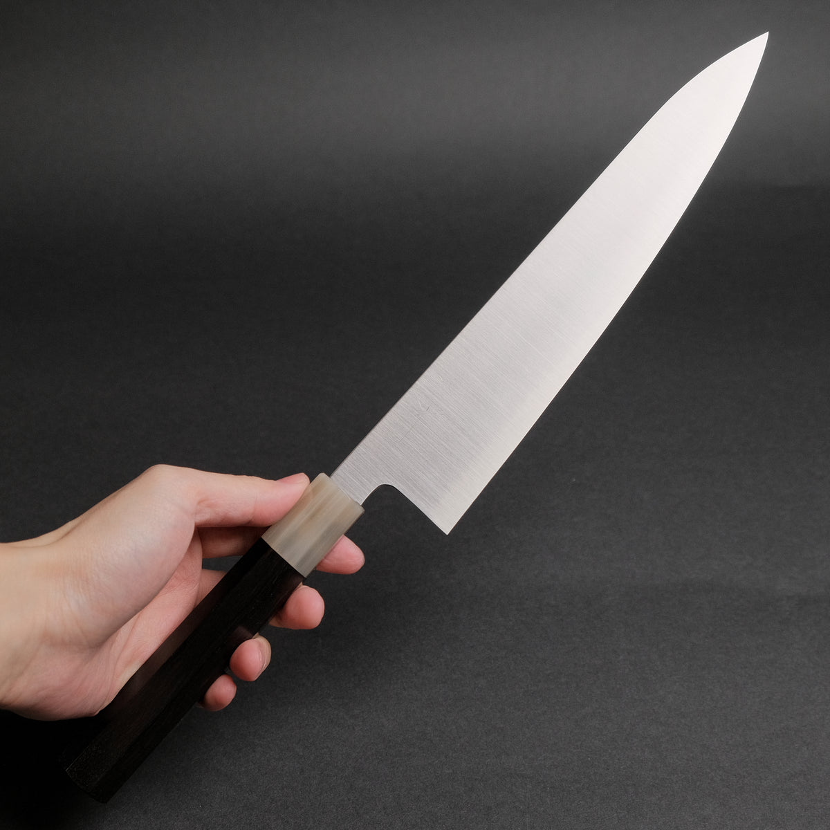 Hitohira AH Stainless Gyuto 240mm Ebony Handle