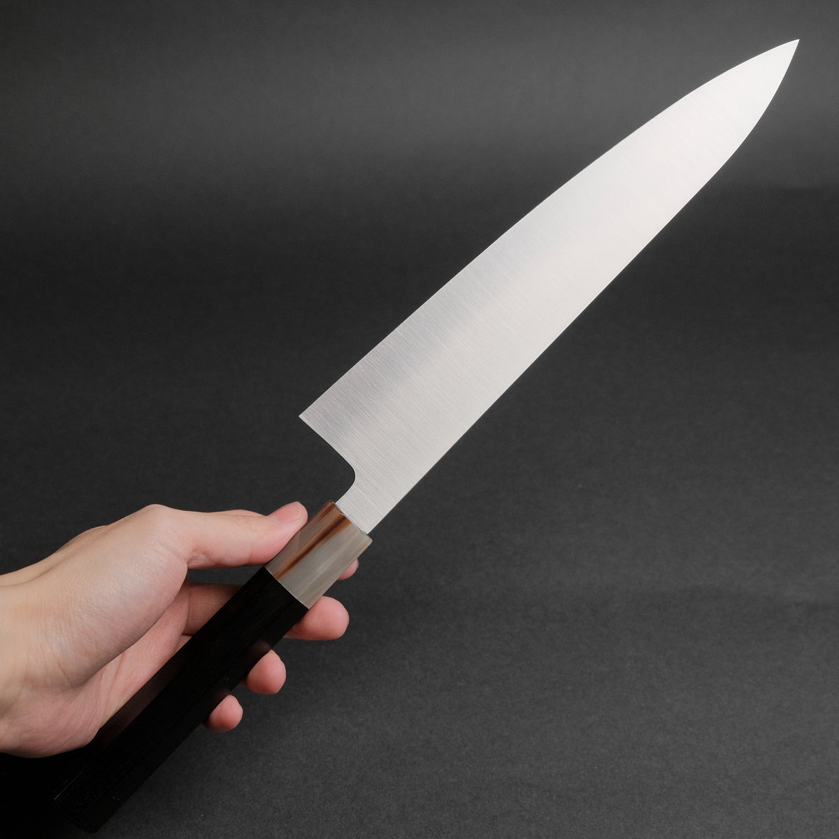 Hitohira AH Stainless Gyuto 240mm Ebony Handle