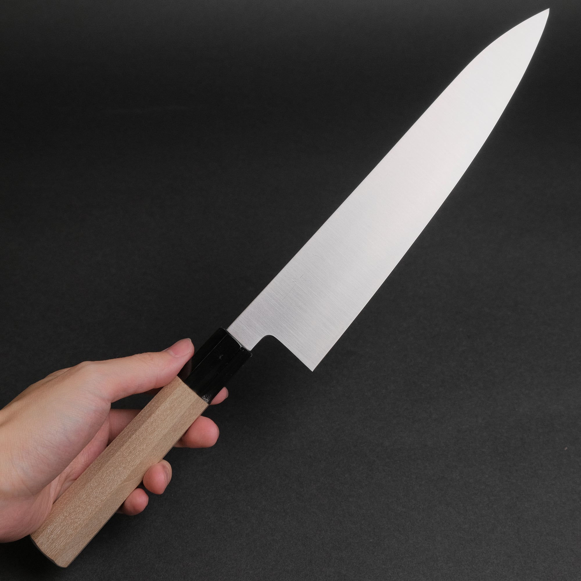 Hitohira AH Stainless Gyuto 240mm Ho Wood Handle