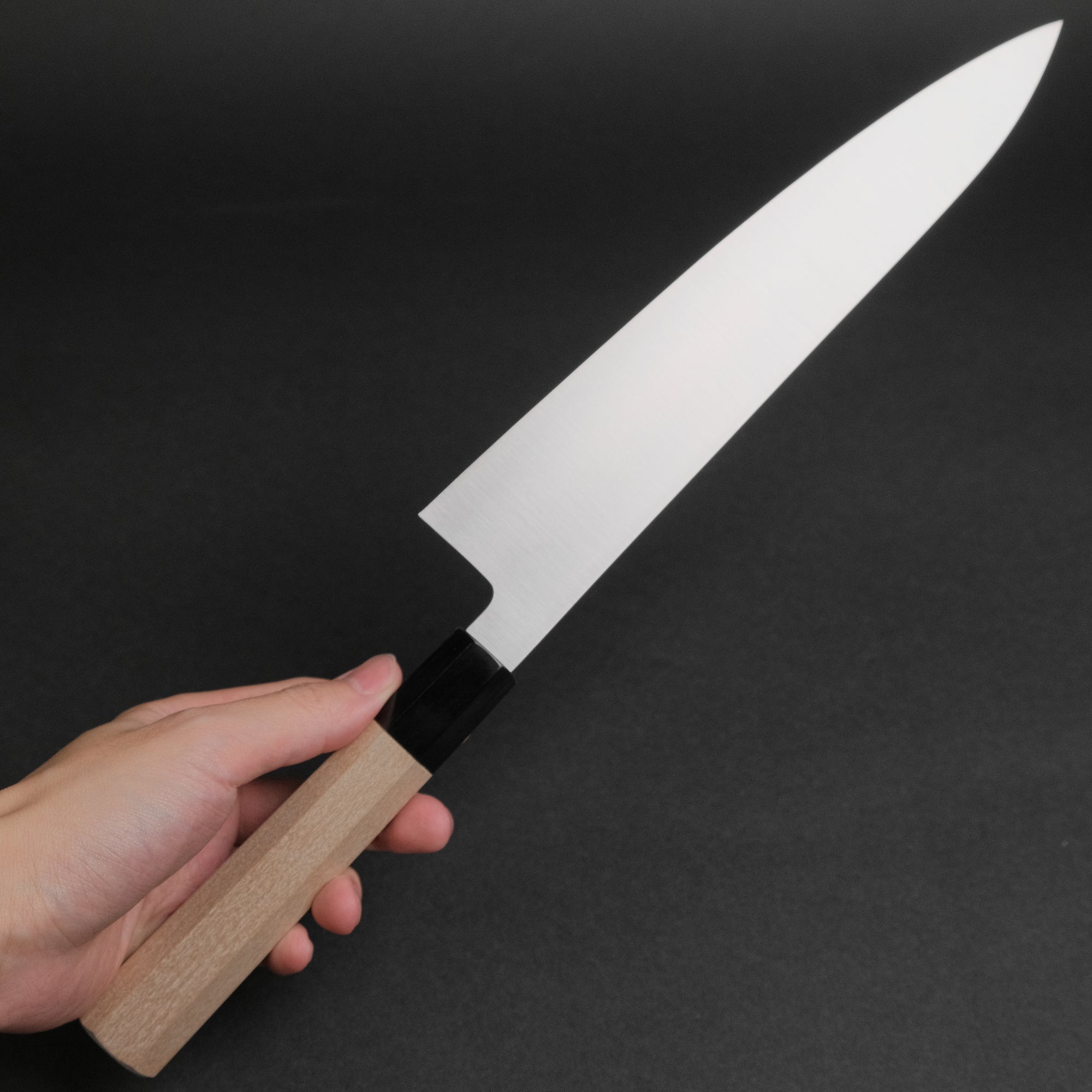 Hitohira AH Stainless Gyuto 240mm Ho Wood Handle