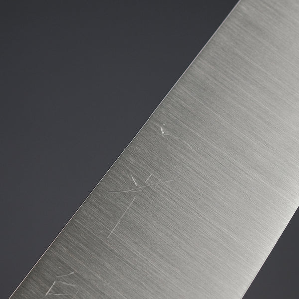 Hitohira Ashi White #2 Gyuto 210mm Ebony Handle