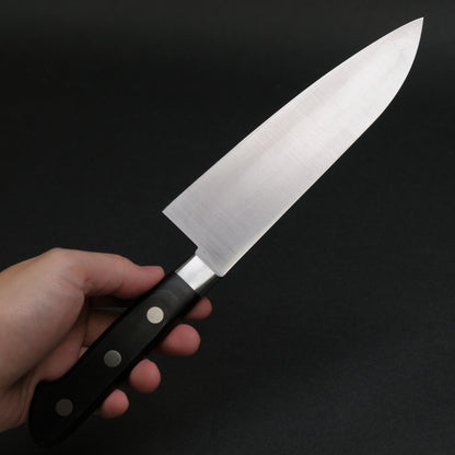 Hitohira Ashi White #2 Santoku 165mm Pakka Handle