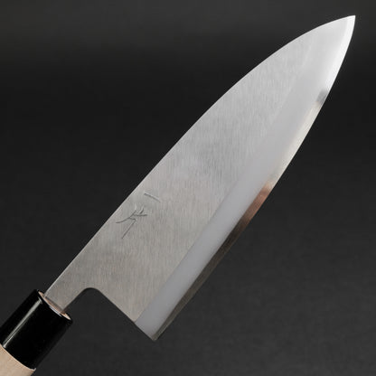 Hitohira Carbon Deba 180mm Ho Wood Handle