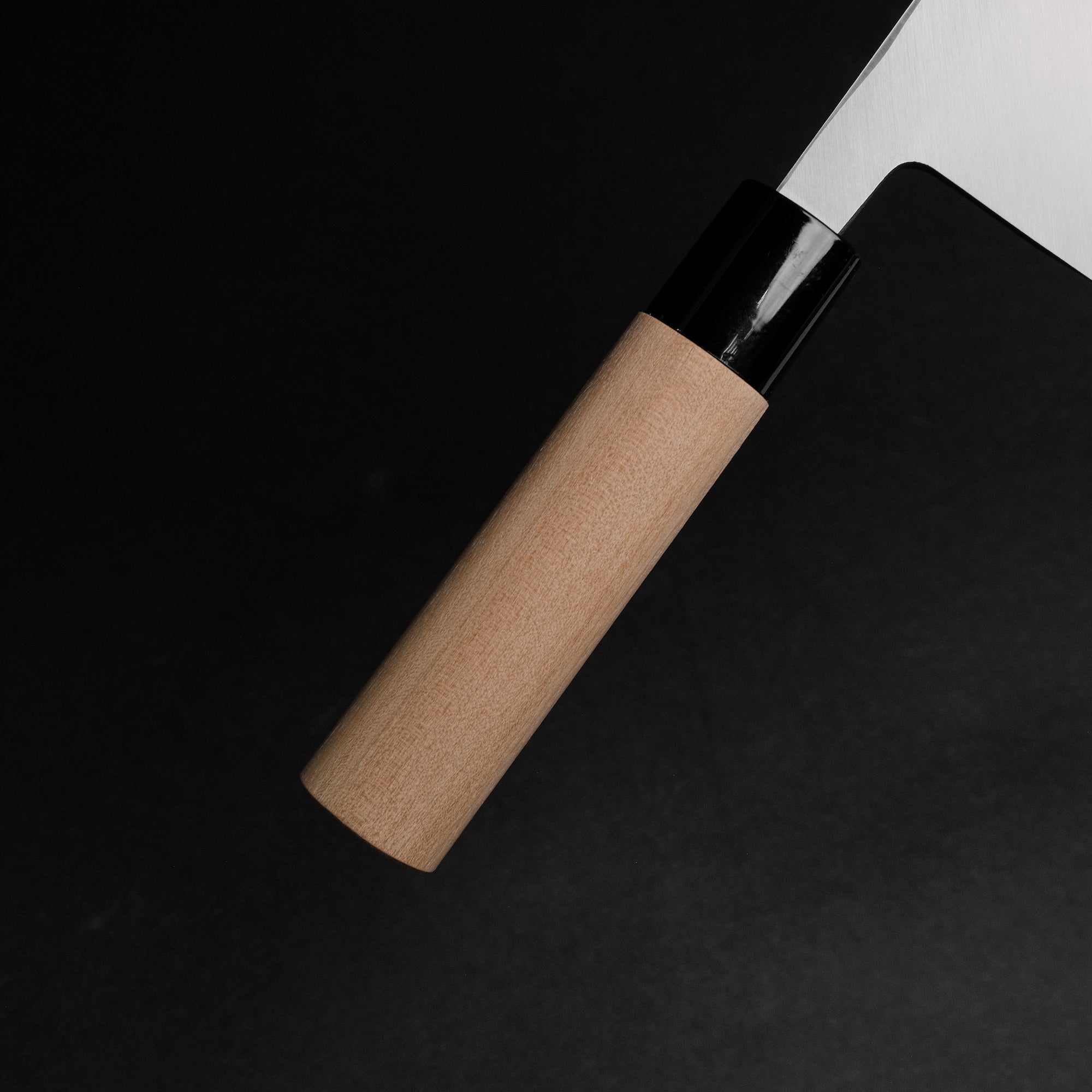 Hitohira Carbon Left-Handed Deba 180mm Ho Wood Handle