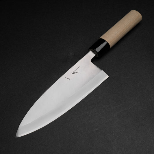 Hitohira Carbon Left-Handed Deba 180mm Ho Wood Handle