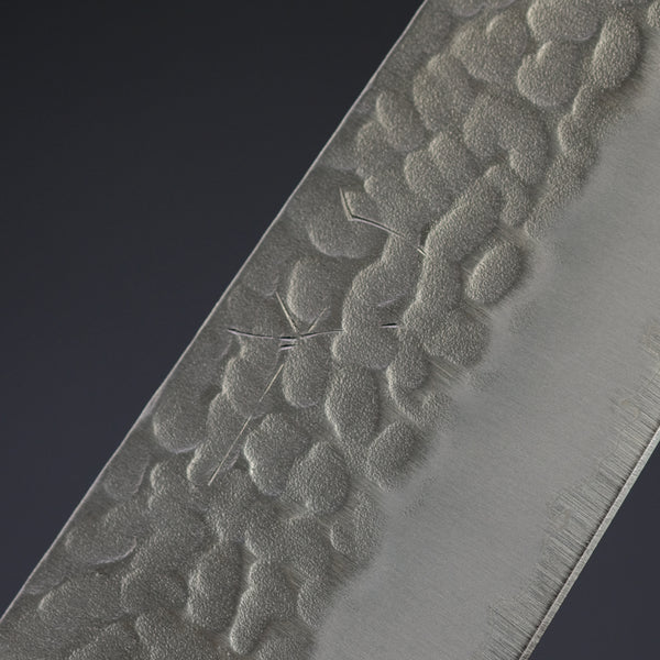 Hitohira Futana SB Migaki Tsuchime Bunka Cherry Wood Handle